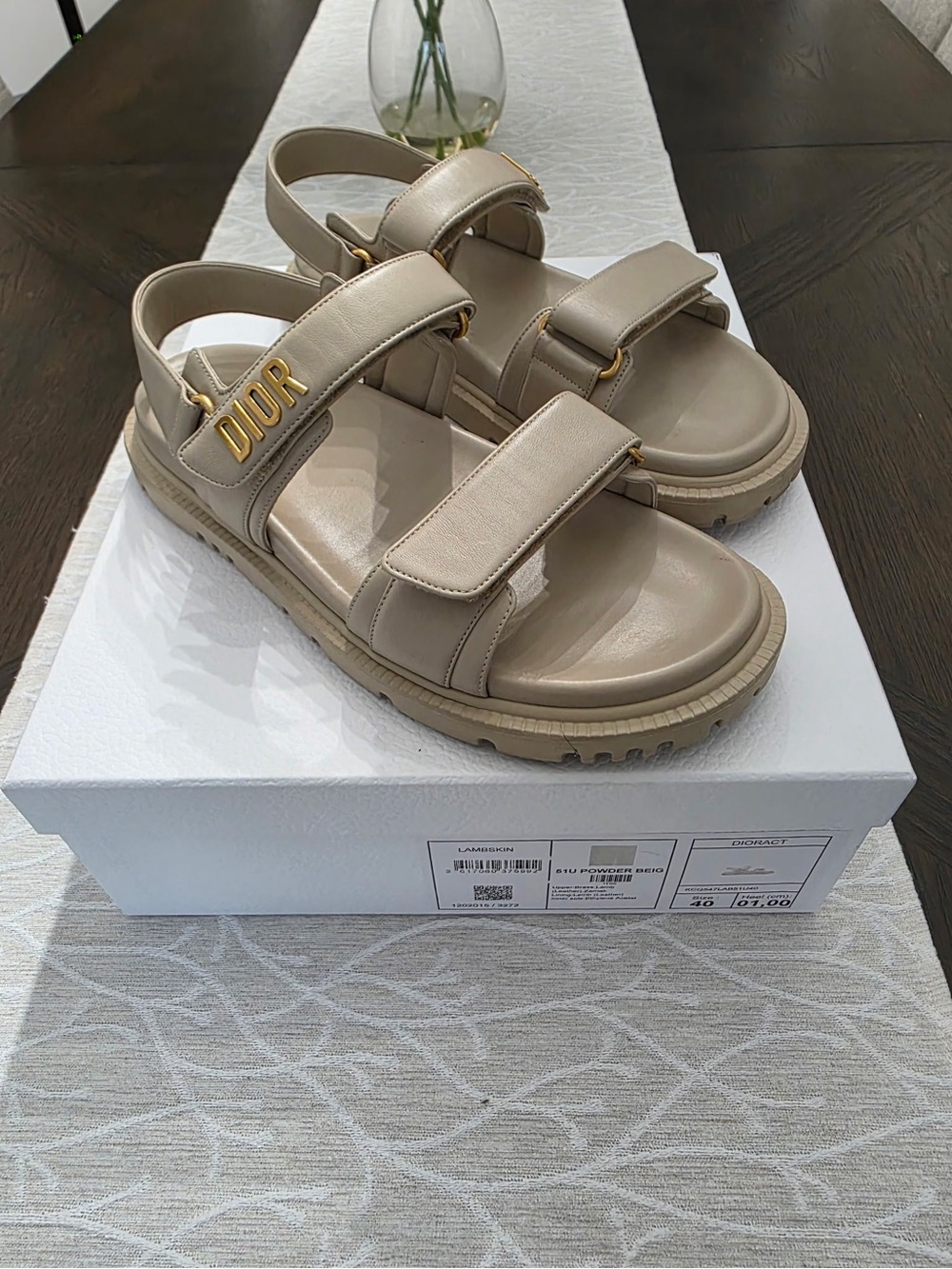 Christian Dior Dioract Sandals